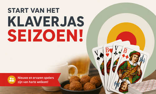 Klaverjassen gaat starten